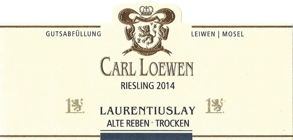 Riesling Trocken Leiwener Laurentiuslay Alte Reben Bottle