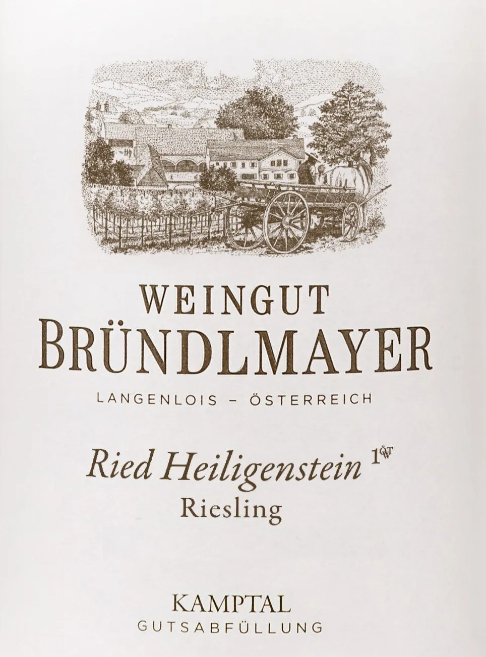 Riesling Erste Lage Zobinger Heiligenstein Heiligenstein Bottle