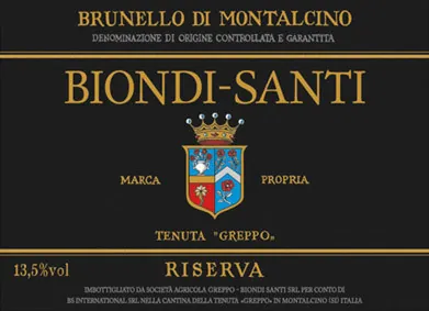 Brunello di Montalcino (Tenuta Greppo) Riserva Bottle
