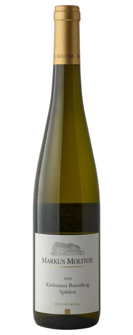 Kinheimer Rosenberg Spatlese Gold Capsule Bottle