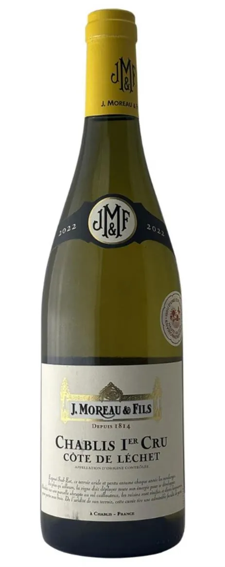 Chablis 1er Cru Cote de Lechet Bottle