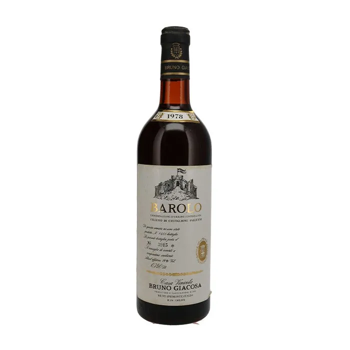 Barolo Villero di Castiglione Falletto Bottle