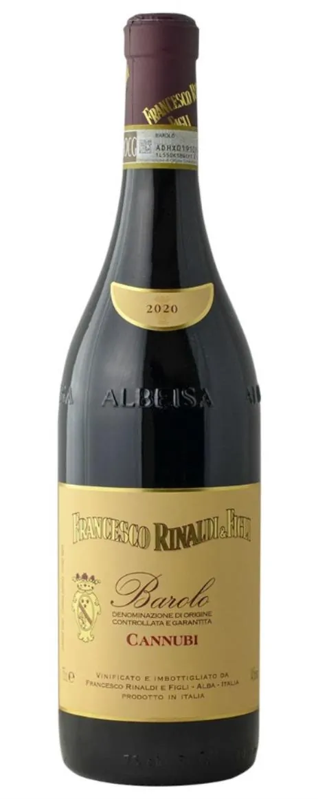 Barolo Cannubbi Bottle
