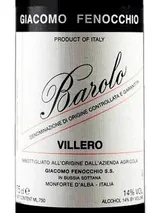 Barolo Villero Bottle