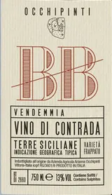Vino di Contrada BB Bombolieri Bottle