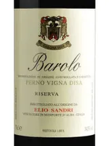 Barolo Riserva Perno Vigna Disa Bottle