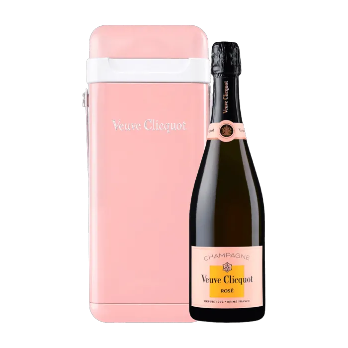 Rosé Pink Cooler Gift Set Bottle