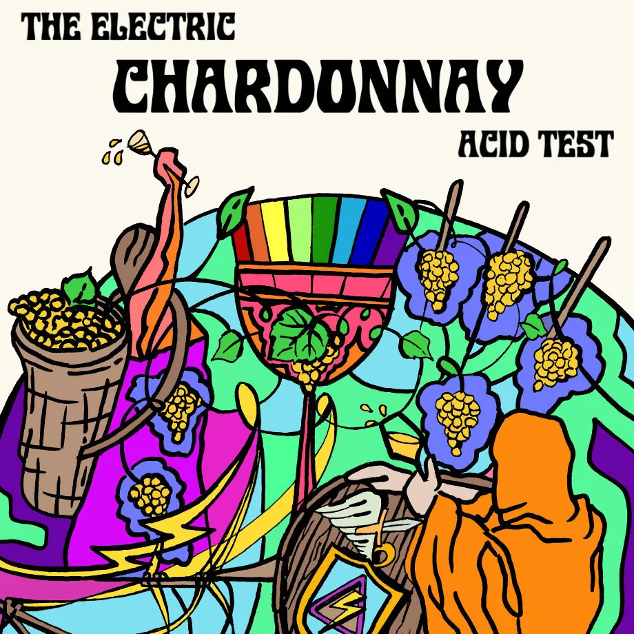 Electric Chardonnay Acid Test Bottle