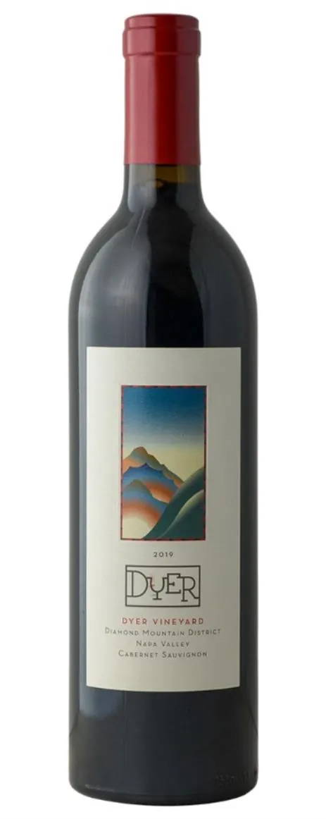 Cabernet Sauvignon Diamond Mountain Bottle