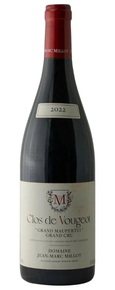 Clos Vougeot Grand Maupertui Bottle