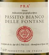 Passito Bianco delle Fontane Bottle