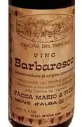 Barbaresco Bottle