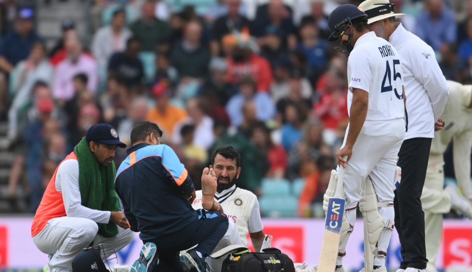 ENG vs IND| 4th Test: Rohit Sharma and Cheteshwar Pujara to not take the field on day five