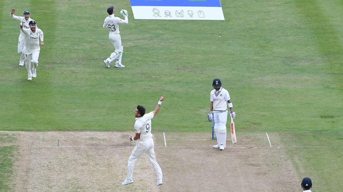 1st Test, Day 2 report: James Anderson halts India's dominance before rain plays spoilsport