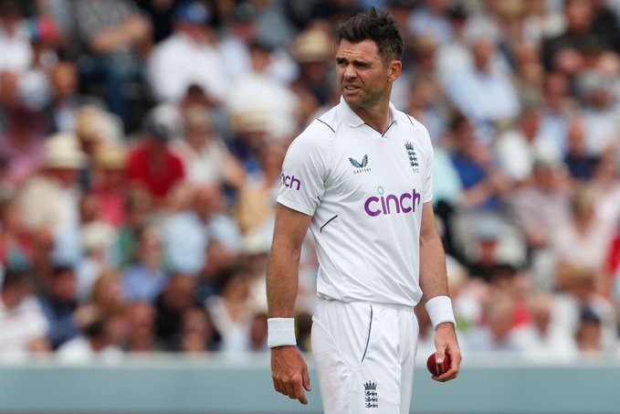   James Anderson becomes the first pacer to reach the milestone of 650 Test wickets 