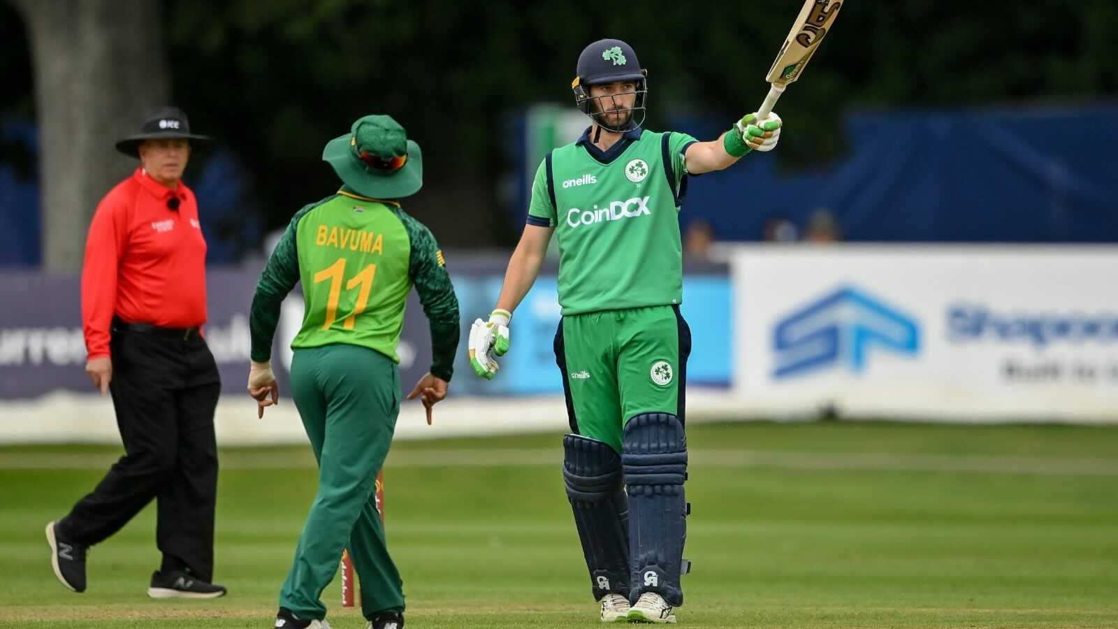 Andrew Balbirnie, Harry Tector guide Ireland to big total against South Africa 