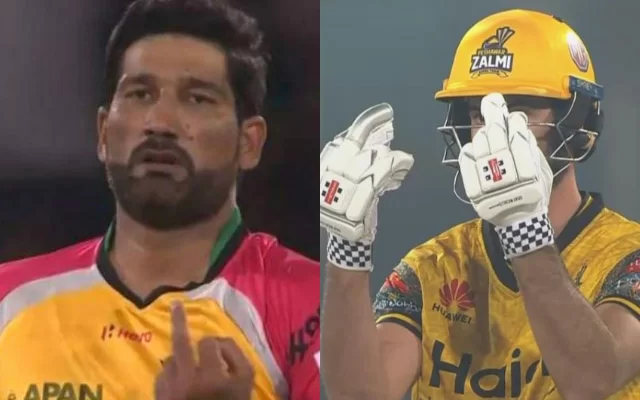 WATCH | Sohail Tanvir and Ben Cutting show explicit gesture at each other; latter takes vengeance from 2018