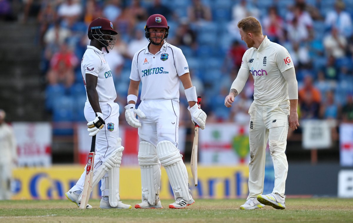 WI vs ENG | 3rd Test | Day 2: Windies lower-order steadies the ship 