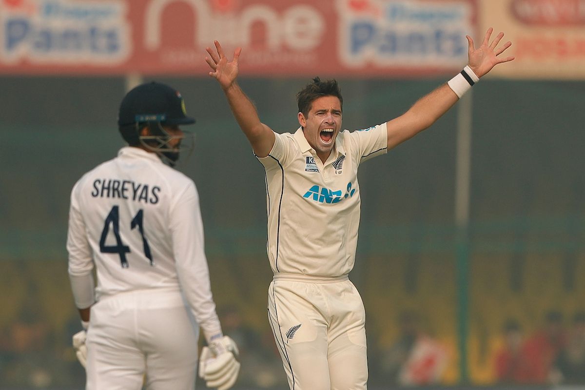 IND vs NZ | 1st Test: Tim Southee picks up five-wicket haul to check India's progress