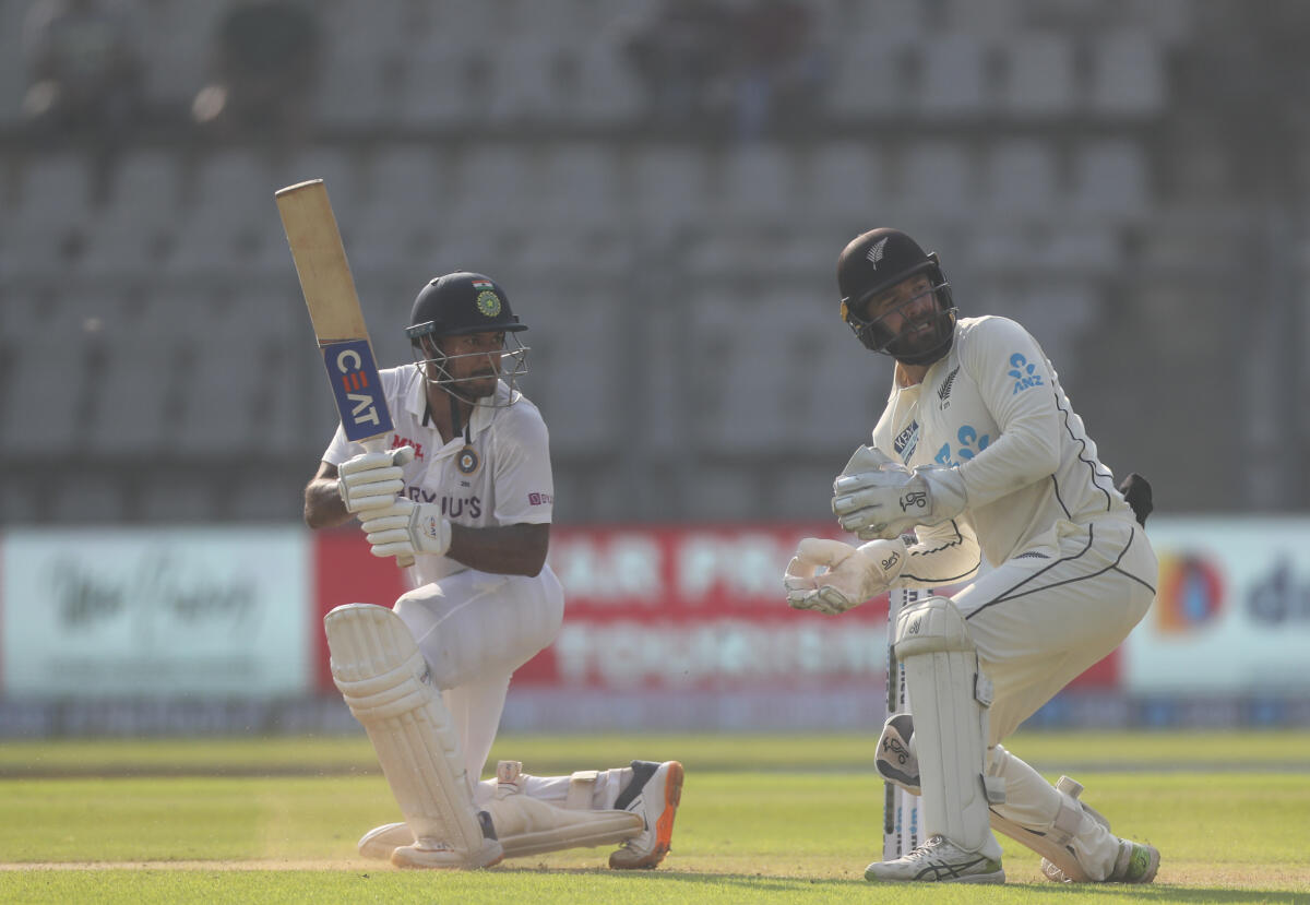 IND vs NZ | 2nd Test, Day 1: Centurion Mayank Agarwal outshines Ajaz Patel to keep India ahead