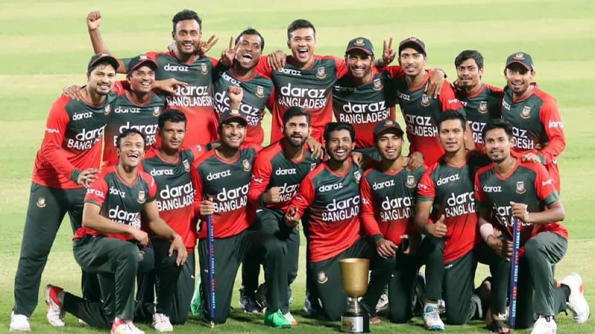 BAN vs AUS | Aussies dismissed for their lowest T20I total as Shakib helps Tigers lift T20I series 4-1
