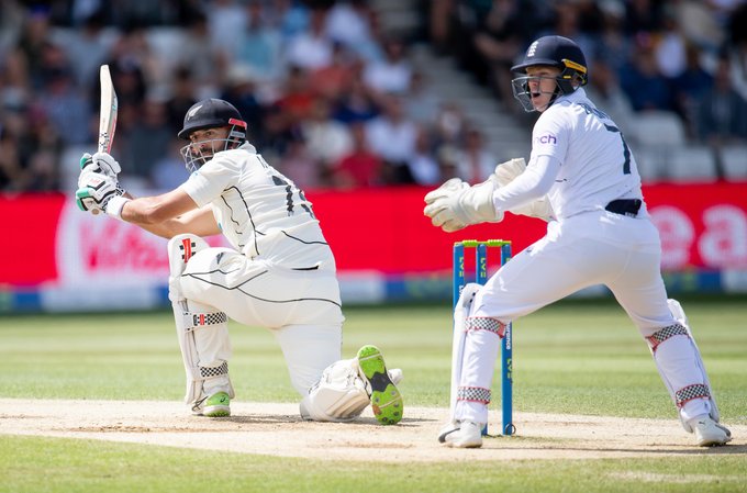 ENG vs NZ | Daryl Mitchell joins Brian Lara for a rare Test feat post 3-0 drubbing