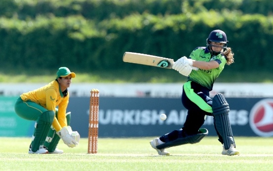 IRE-W vs SA-W | Gaby Lewis & Leah Paul's heroics help Ireland beat South Africa by 10 runs