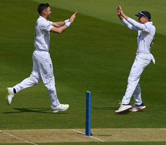 ENG vs NZ | Anderson overtakes McGrath of dismissing both openers in a single game