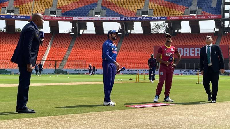 IND vs WI | 2nd ODI: India in a spot of bother after West Indies pick early wickets 