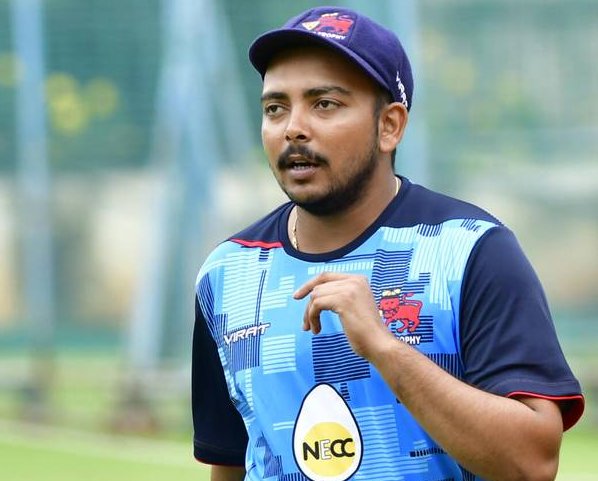 Prithvi Shaw alongside rest of Mumbai Ranji squad to attend MCA President's function