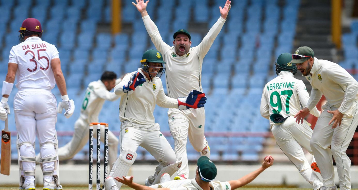 WI vs SA | 2nd Test: Keshav Maharaj’s historic hattrick plunders Windies to a 0-2 whitewash at home