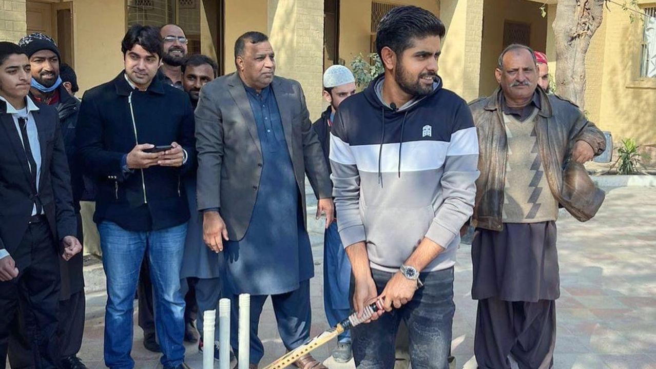 Watch: Pakistan skipper Babar Azam surprises orphanage kids with his new year visit