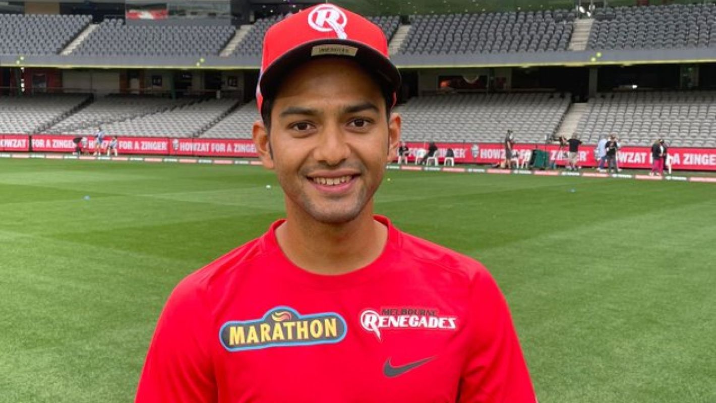 BBL 11 | Watch Unmukt Chand receive maiden cap and become first Indian to play in men's Big Bash
