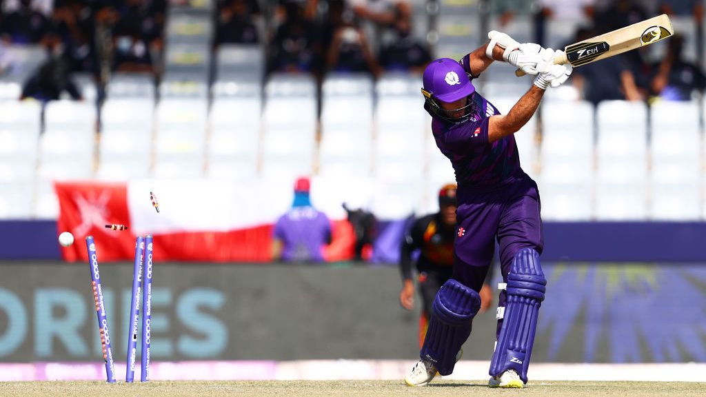 World T20 2021: Scotland lose six wickets in final two overs against PNG