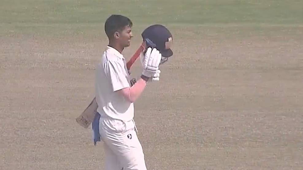 Yash Dhull achieves rare feat, scores ton in both innings on Ranji Trophy debut 