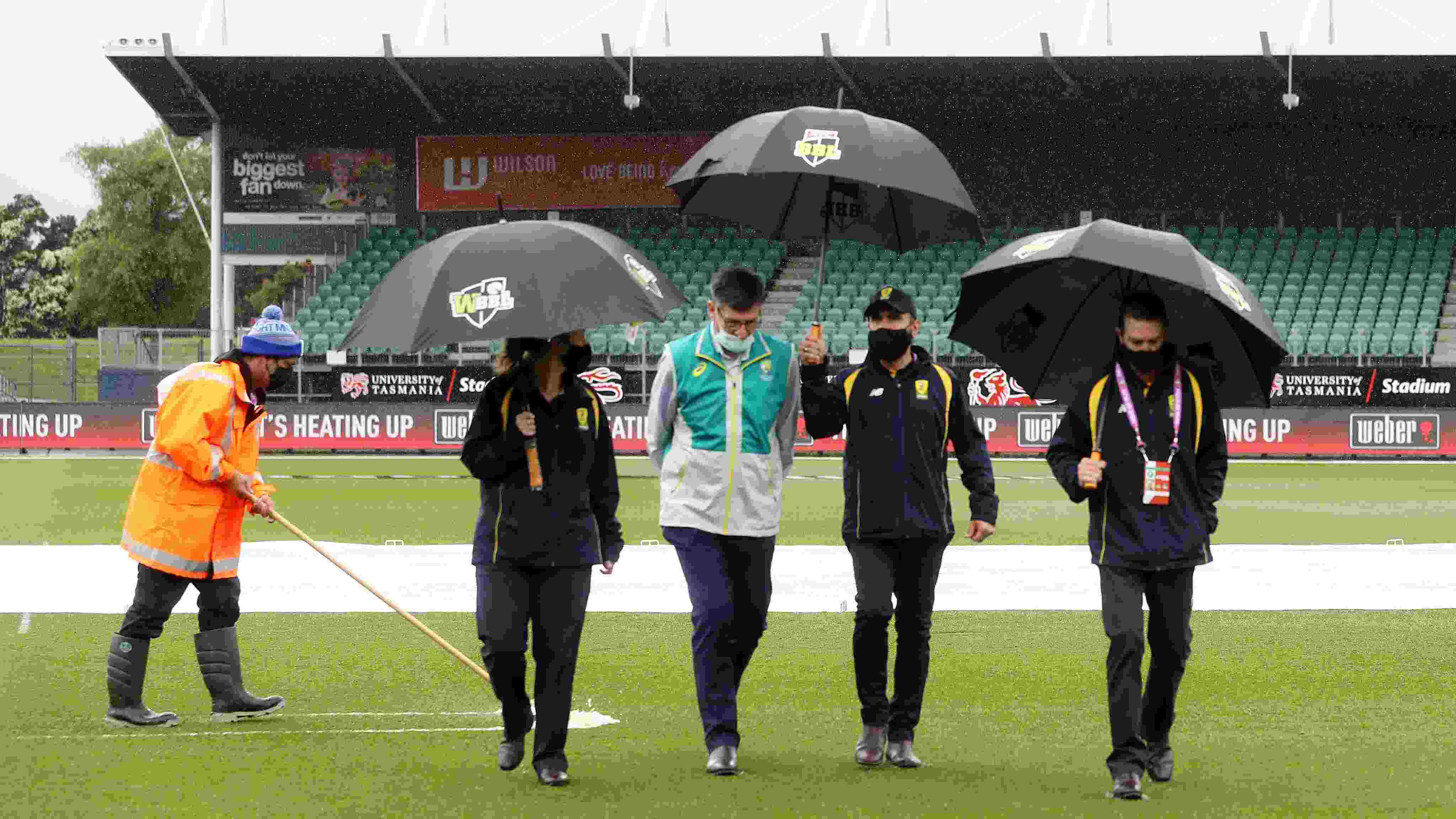 WBBL 2021: Rain forces all fixtures of the day to be called off 