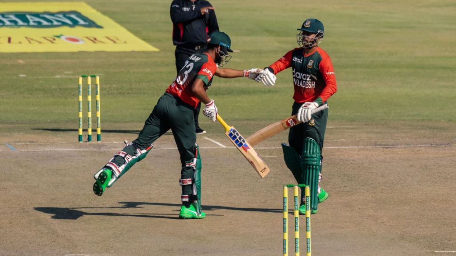 ZIM vs BAN: Somya Sarkar, Mohammad Naim shine as Tigers thrash hosts in T20I series opener