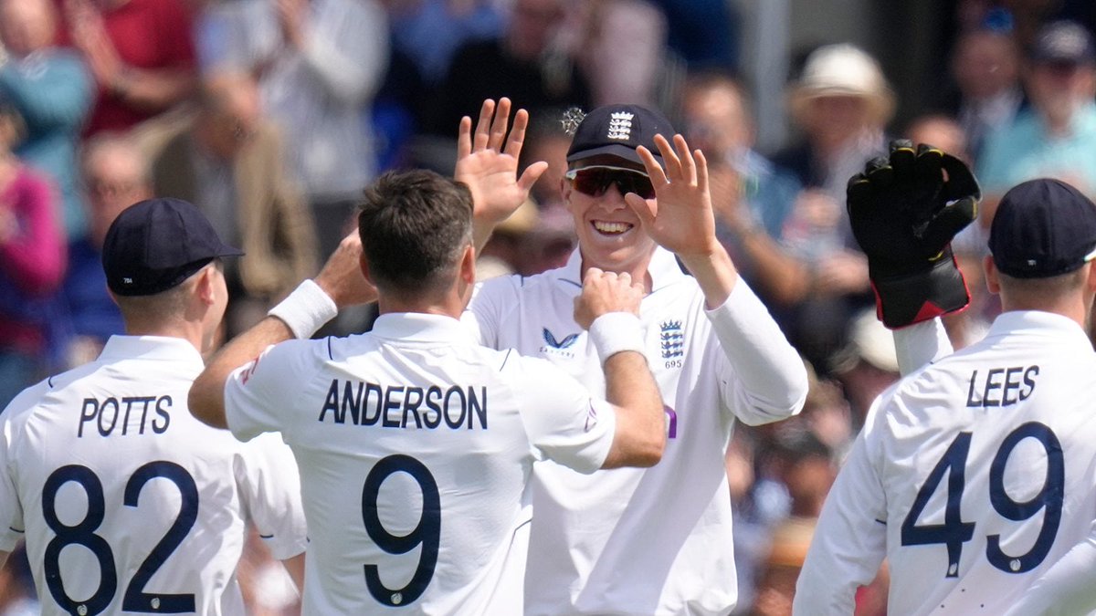 England name playing XI for second Test against New Zealand