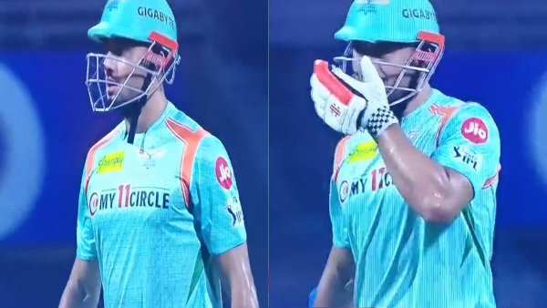 WATCH: Marcus Stoinis' furious reaction post dismissal against RCB