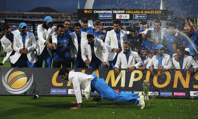 #OTD in 2013 | India beat England to lift their second Champions Trophy title 