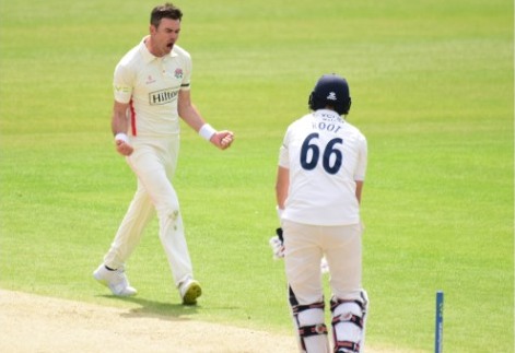 James Anderson is fit and ready for England Test recall