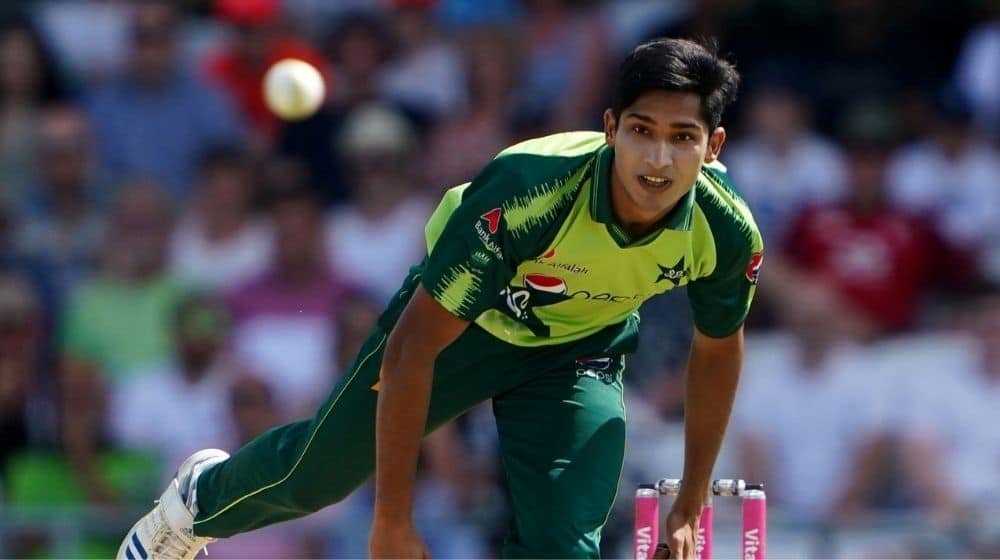 Pakistani pacer Mohammad Hasnain’s action deemed illegal; suspended from bowling