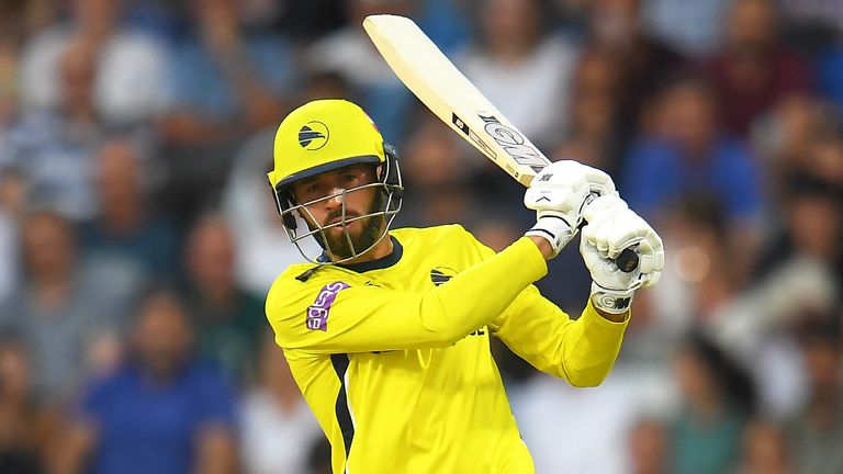 James Vince voted Hampshire’s player of the month for June