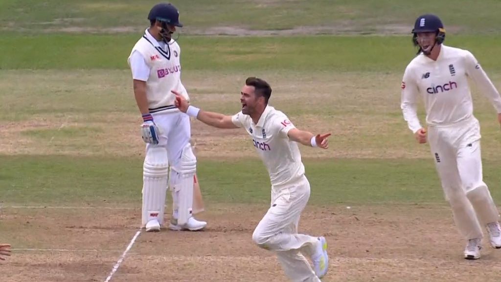 ENG vs IND | 1st Test: James Anderson rejoices 'unusual' early scalp of Virat Kohli