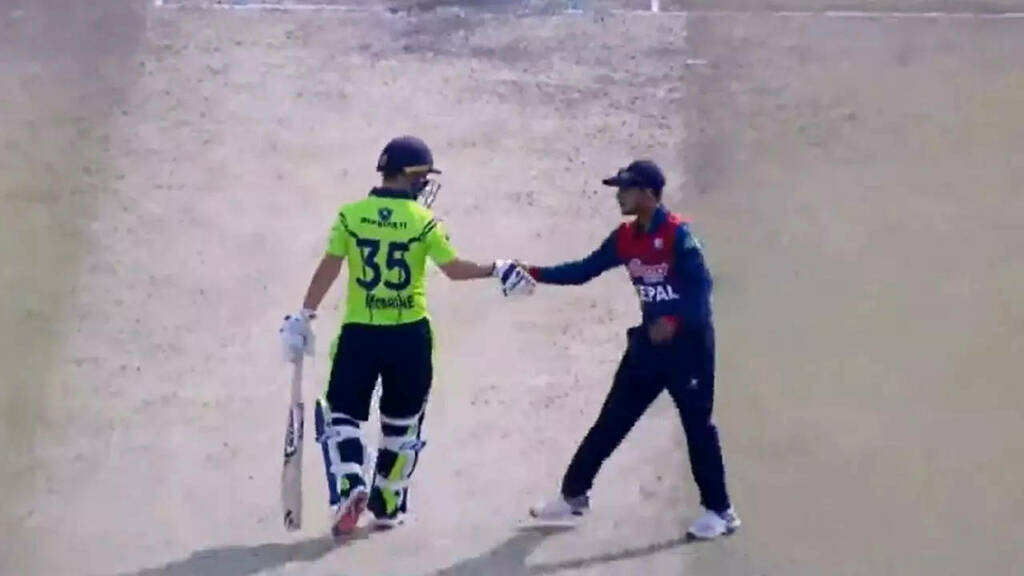 Watch | Nepal Cricket Team wins heart for displaying "Spirit of Cricket" against Ireland
