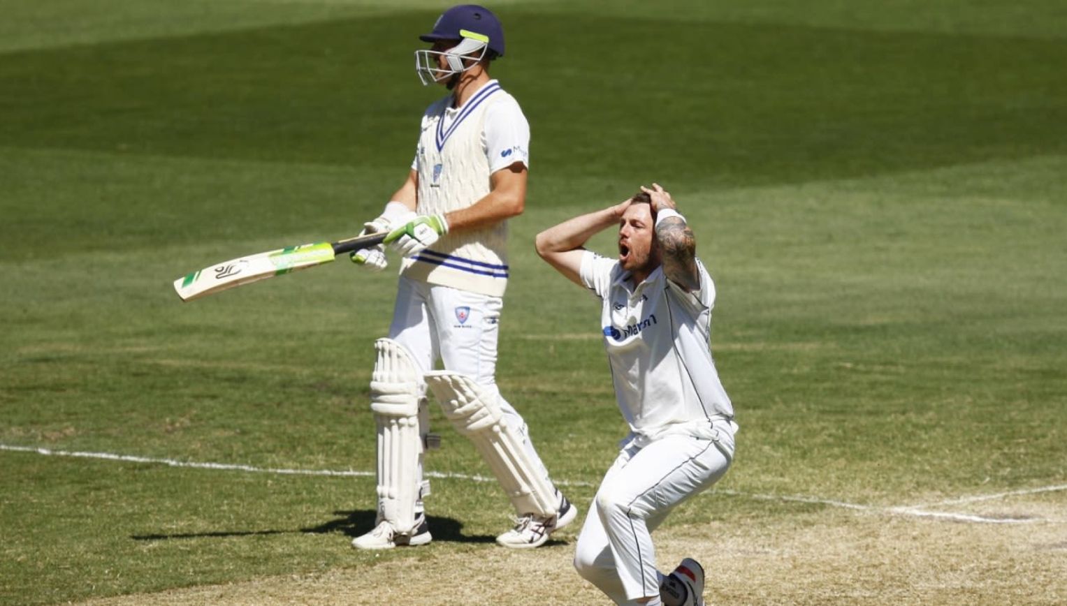 Watch: James Pattinson dangerously hurls ball at Daniel Hughes in follow-through, gets suspended