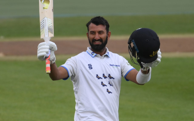 County Division Two 2022 | MID v SUS | Cheteshwar Pujara’s ton puts Sussex in the driving seat