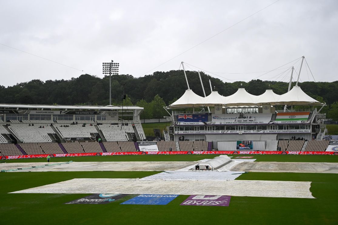 WTC final | 4th Day: Persistent rain washes out 4th day's play to leave fans frustrated