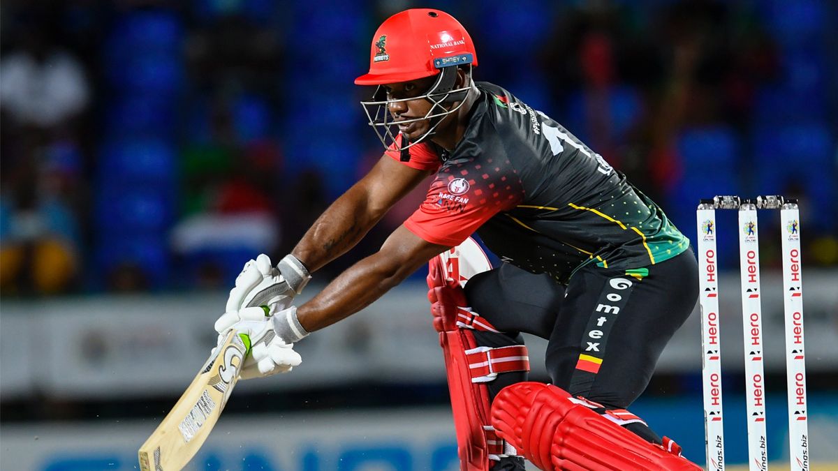 CPL 2021 | GAW vs SKNP | 2nd semi-final: Patriots ride on Evin Lewis' onslaught to march into the final