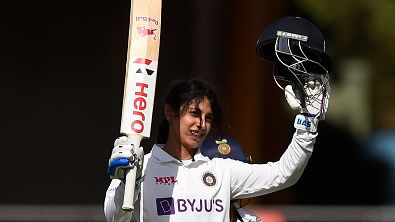 Smriti Mandhana becomes first Indian batter to score a ton in women's Tests in Australia 